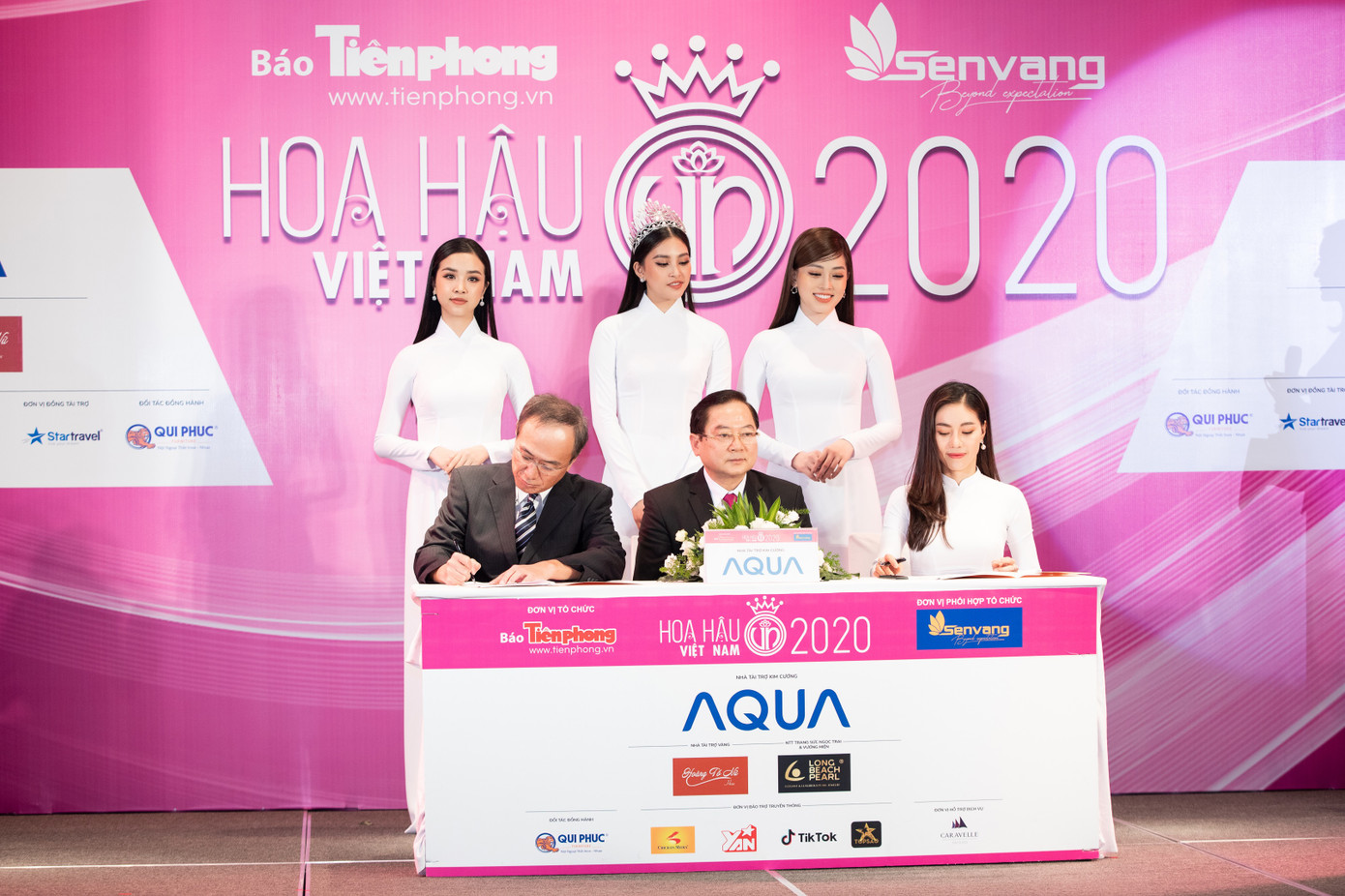 Aqua Việt Nam chính thức trở thành nhà tài trợ kim cương Hoa Hậu Việt Nam 2020 ảnh 1
