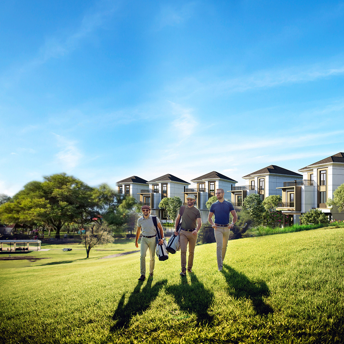 Giá trị sống thượng lưu tại biệt thự sinh thái trong khu đô thị vệ tinh ảnh 1