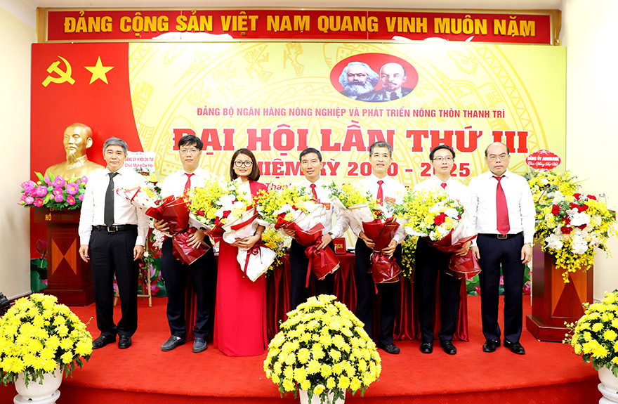 Đảng bộ Agribank Thanh Trì thí điểm bầu trực tiếp Bí thư tại Đại hội ảnh 4