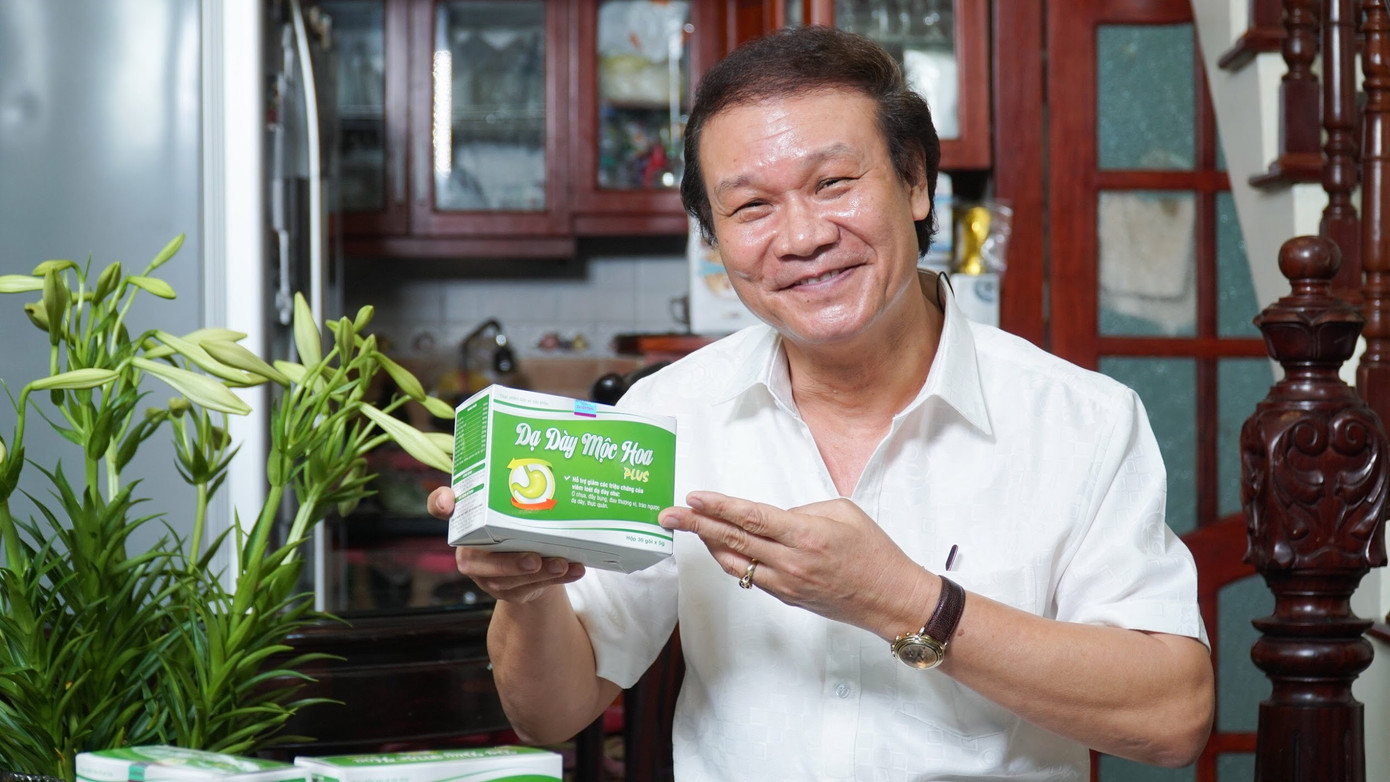 NSƯT Nguyễn Hải và hành trình thoát khỏi những cơn đau dạ dày nhờ Dạ dày Mộc Hoa Plus ảnh 1