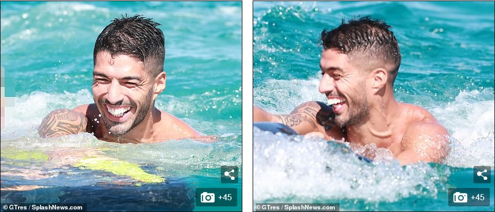 Messi ôm ấp bà xã nóng bỏng trên du thuyền, cùng gia đình Suarez đi nghỉ mát ảnh 13