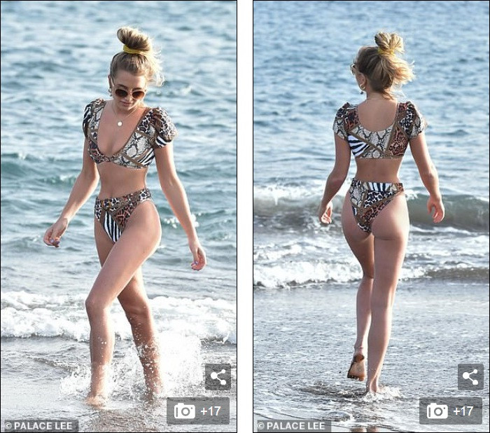 Mỹ nhân ‘Love Island’ sang chảnh với bikini hoạ tiết da động vật ảnh 3