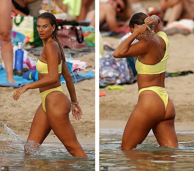 Arabella Chi mặc bikini lệch vai, khoe hình thể rám nắng 'bỏng rẫy' ảnh 6