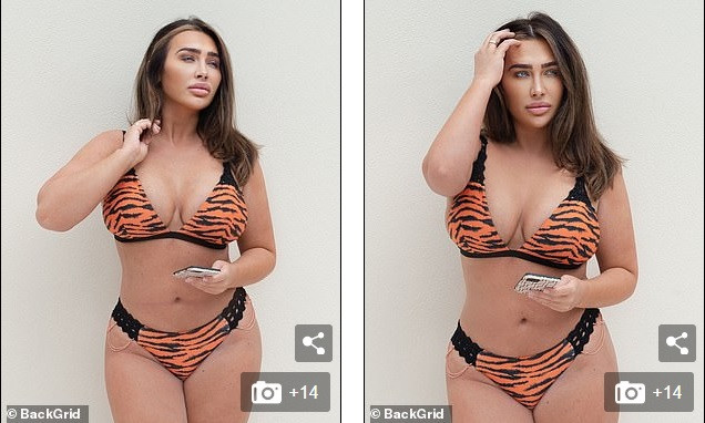 Lauren Goodger khoe vòng 1 ‘khủng’ với bikini nhưng lộ vòng 3 bất thường ảnh 5