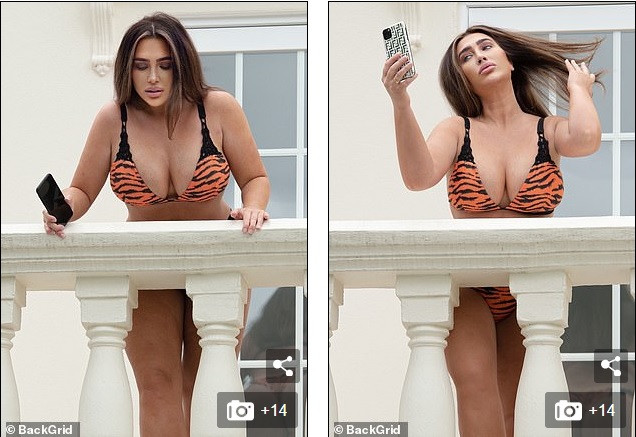 Lauren Goodger khoe vòng 1 ‘khủng’ với bikini nhưng lộ vòng 3 bất thường ảnh 7