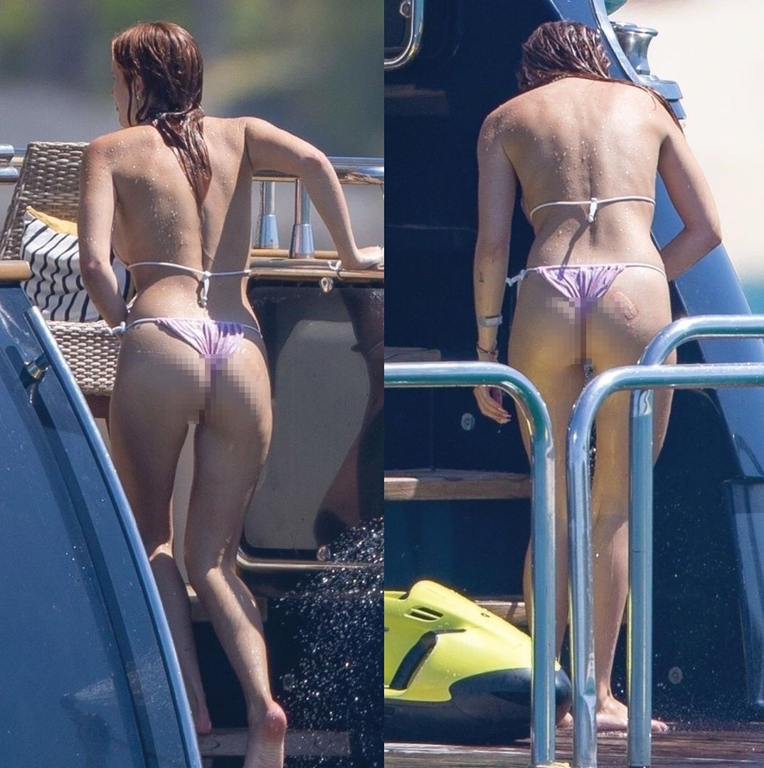 Sao lưỡng tính Bella Thorne khoe hình thể nóng bỏng với bikini trên du thuyền ảnh 6