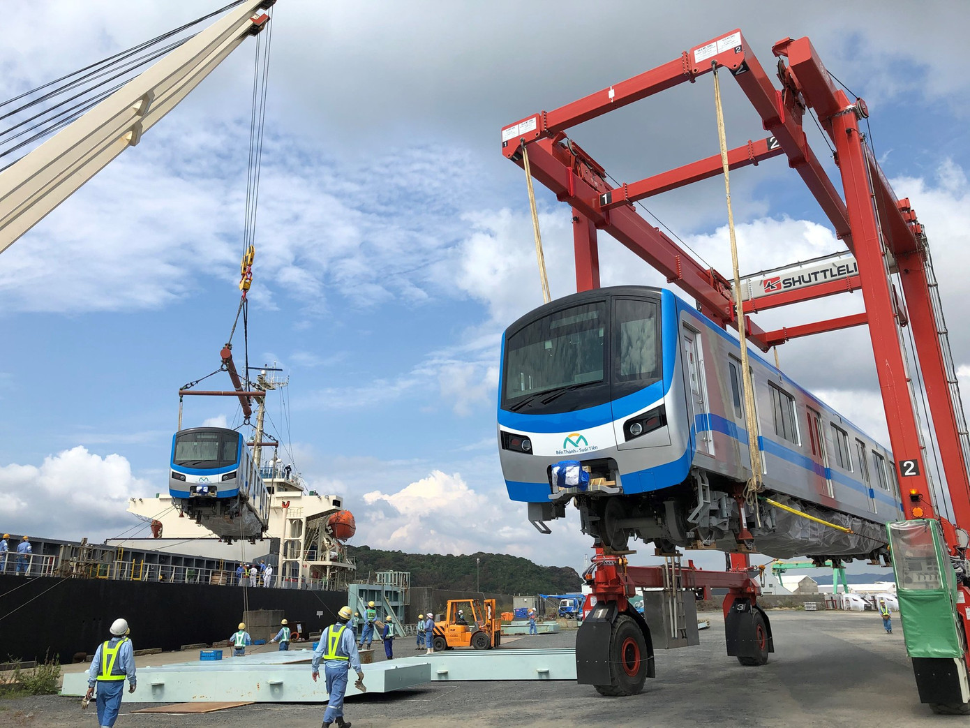 Tàu metro số 1 sẽ được vận chuyển như thế nào khi về TPHCM? ảnh 1
