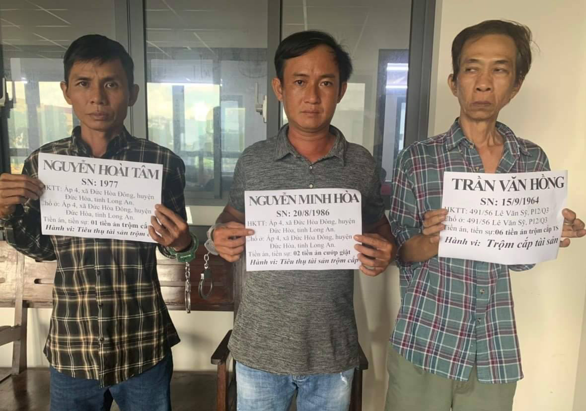 Triệt xóa đường dây trộm cắp, tiêu thụ xe máy ở TPHCM ảnh 2