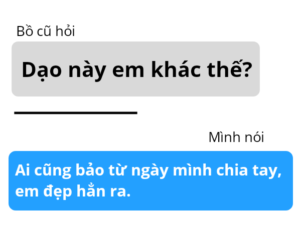 "Đến khi nào mới bớt suy nghĩ nhở?" Ngoài câu viral này còn cả tá bí kíp đối phó bồ cũ nè ảnh 7