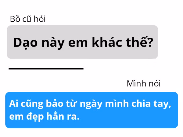 "Đến khi nào mới bớt suy nghĩ nhở?" Ngoài câu viral này còn cả tá bí kíp đối phó bồ cũ nè ảnh 7