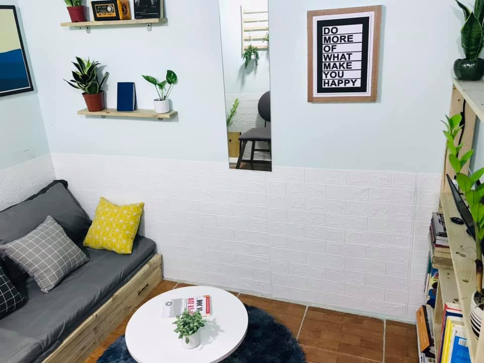 Chàng trai tự tay 'hô biến' phòng trọ 9m2 thành căn studio đẹp bất ngờ ảnh 4