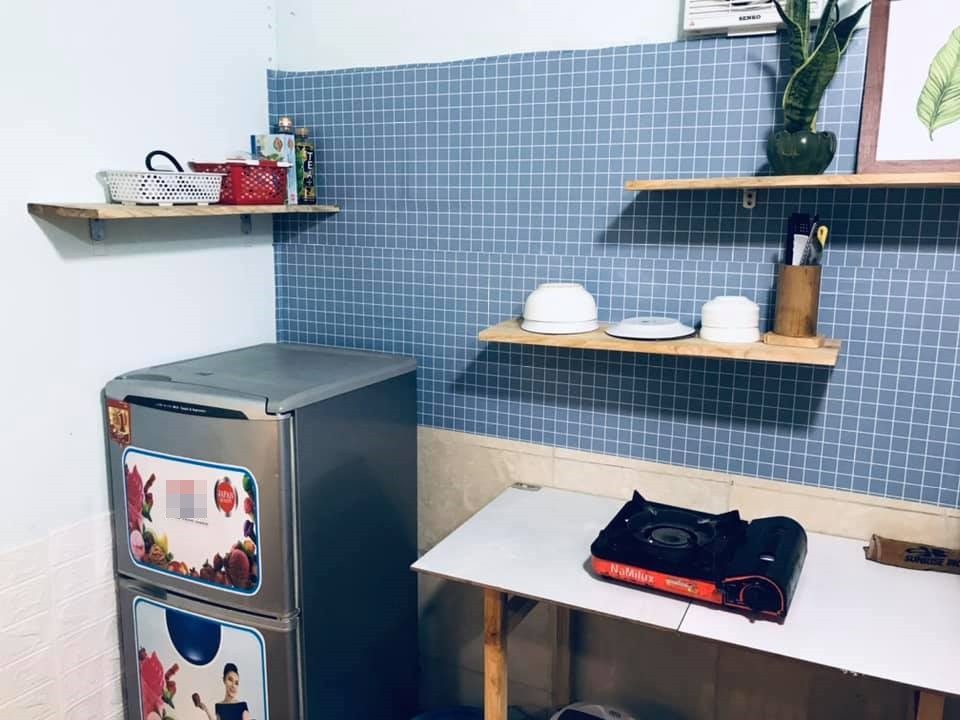 Chàng trai tự tay 'hô biến' phòng trọ 9m2 thành căn studio đẹp bất ngờ ảnh 10