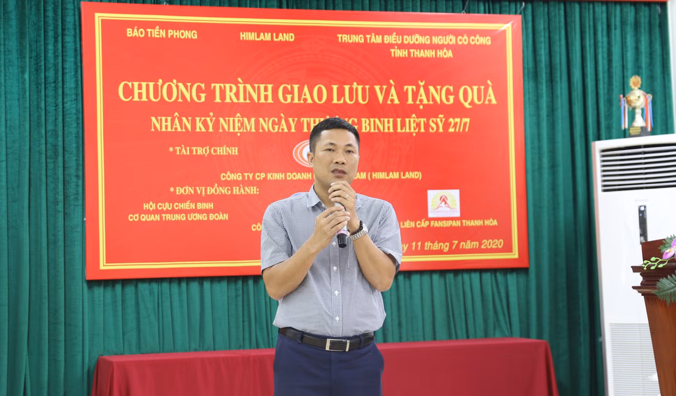 Tặng quà cho thương binh, người có công ở Thanh Hóa ảnh 2