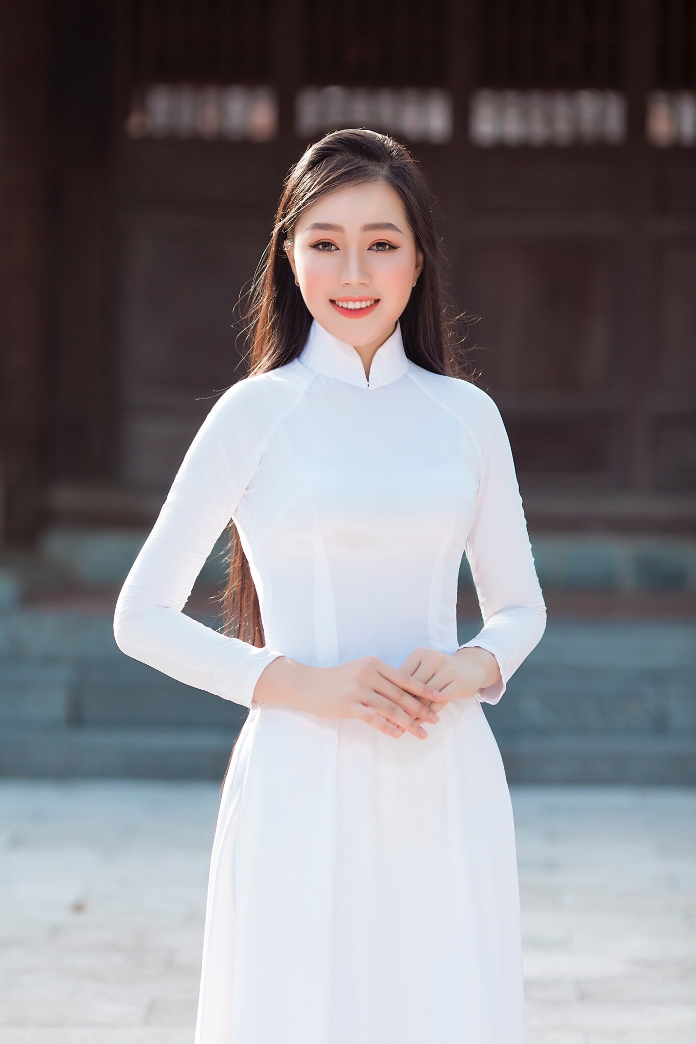 'Cô gái nông thôn' có chiều cao 'khủng' thi Hoa hậu Việt Nam 2020 ảnh 1