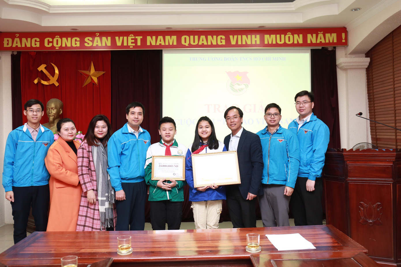 Học sinh Bắc Ninh đạt giải Nhất cuộc thi 'Tự hào Việt Nam' ảnh 1