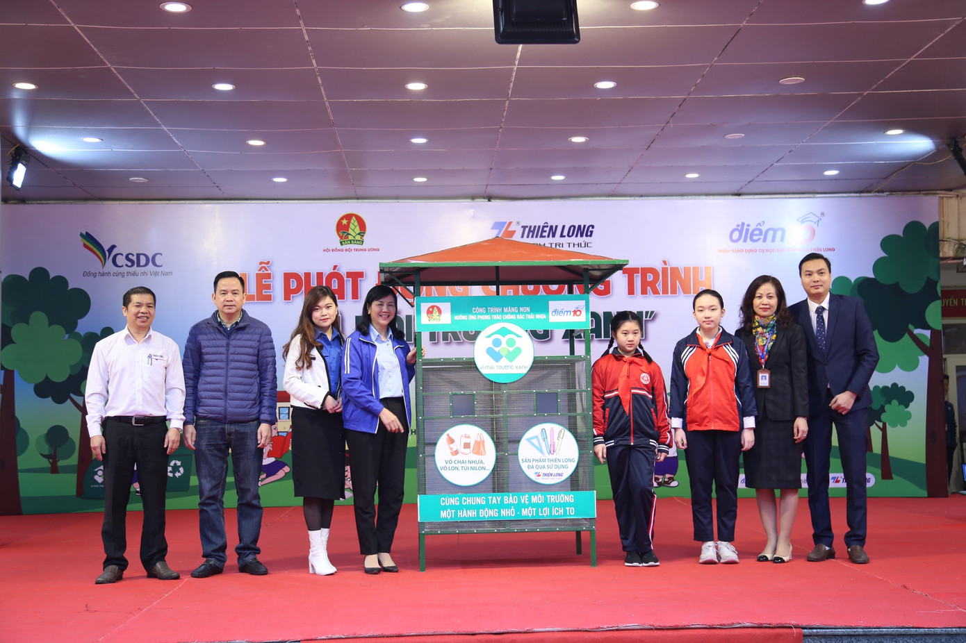 Chương trình 'Vì mái trường xanh' mở rộng ra 30 trường học ảnh 4