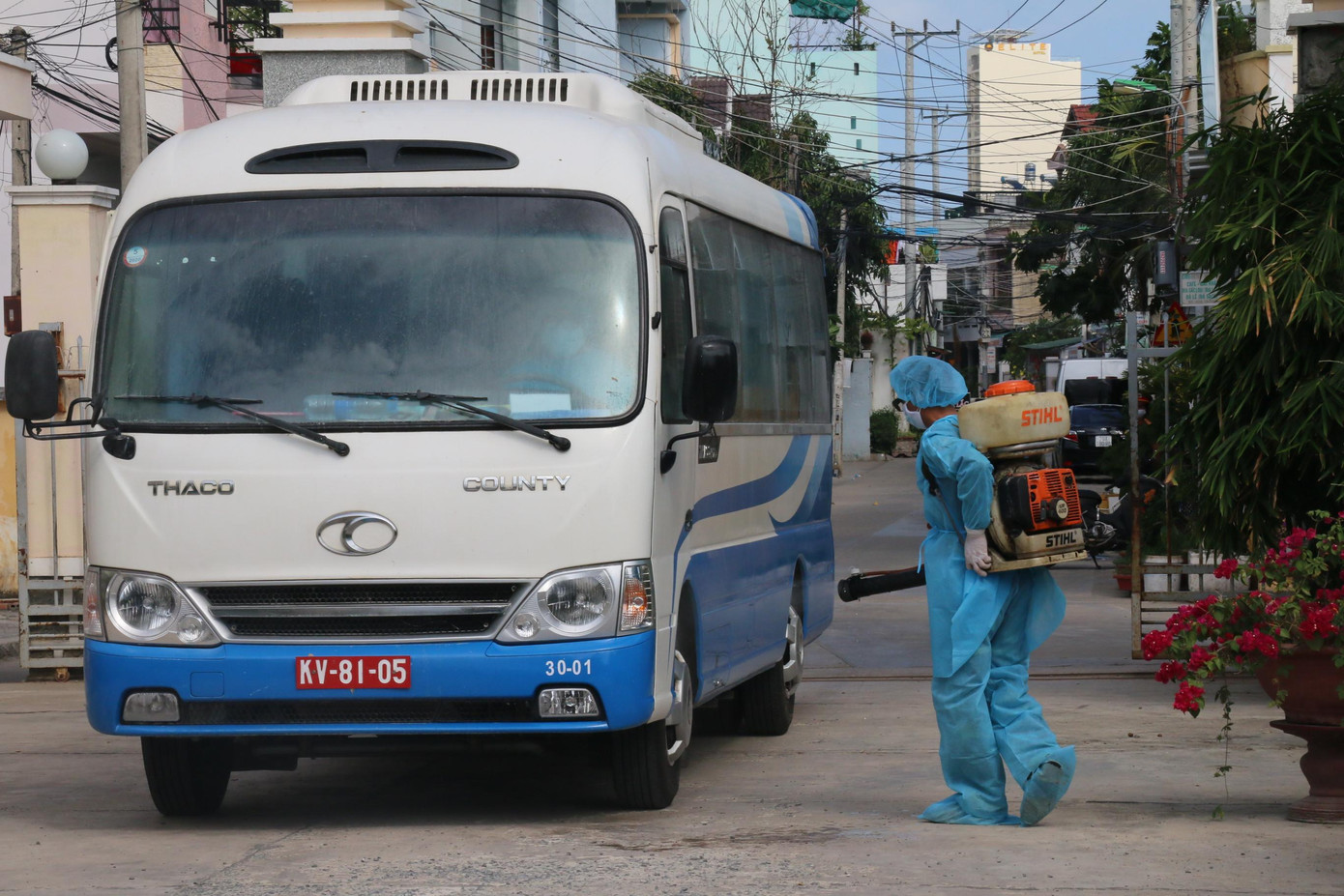 Bên trong khu cách ly 119 du học sinh về từ Hàn Quốc ở Khánh Hoà ảnh 9