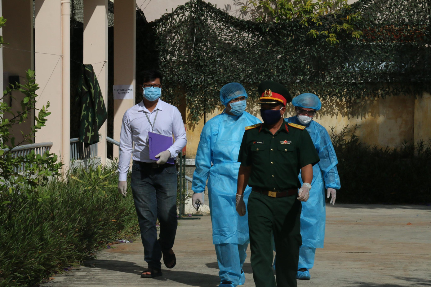 Bên trong khu cách ly 119 du học sinh về từ Hàn Quốc ở Khánh Hoà ảnh 6