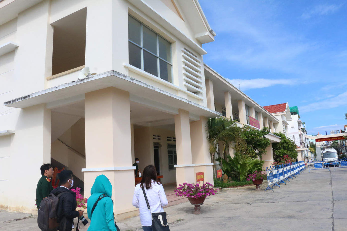 Bên trong khu cách ly 119 du học sinh về từ Hàn Quốc ở Khánh Hoà ảnh 3