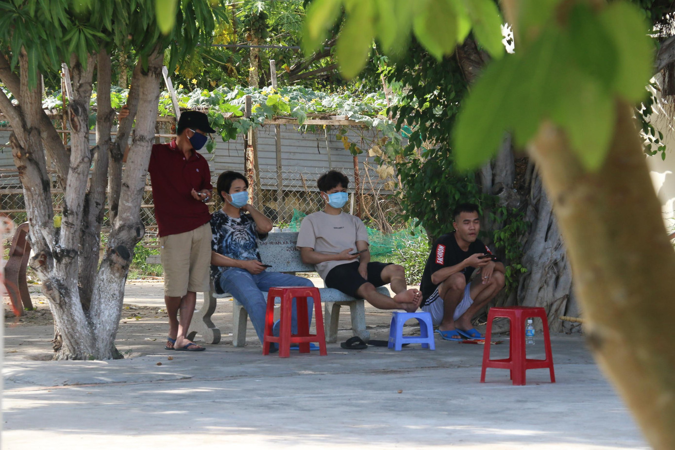 Bên trong khu cách ly 119 du học sinh về từ Hàn Quốc ở Khánh Hoà ảnh 7