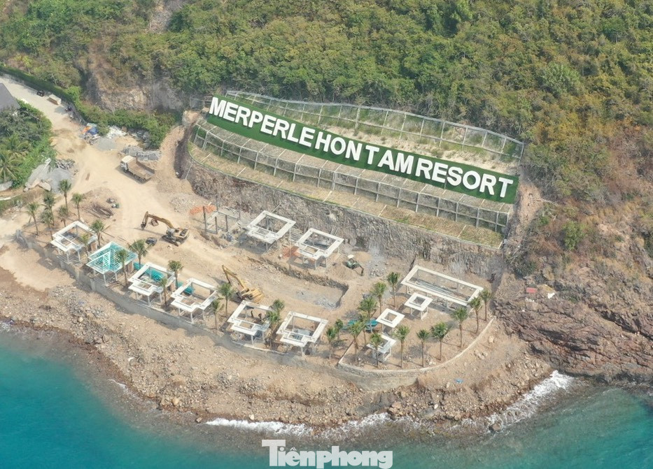 KDL đảo Hòn Tằm lấp đất đá ảnh hưởng nghiêm trọng hệ sinh thái biển ảnh 1