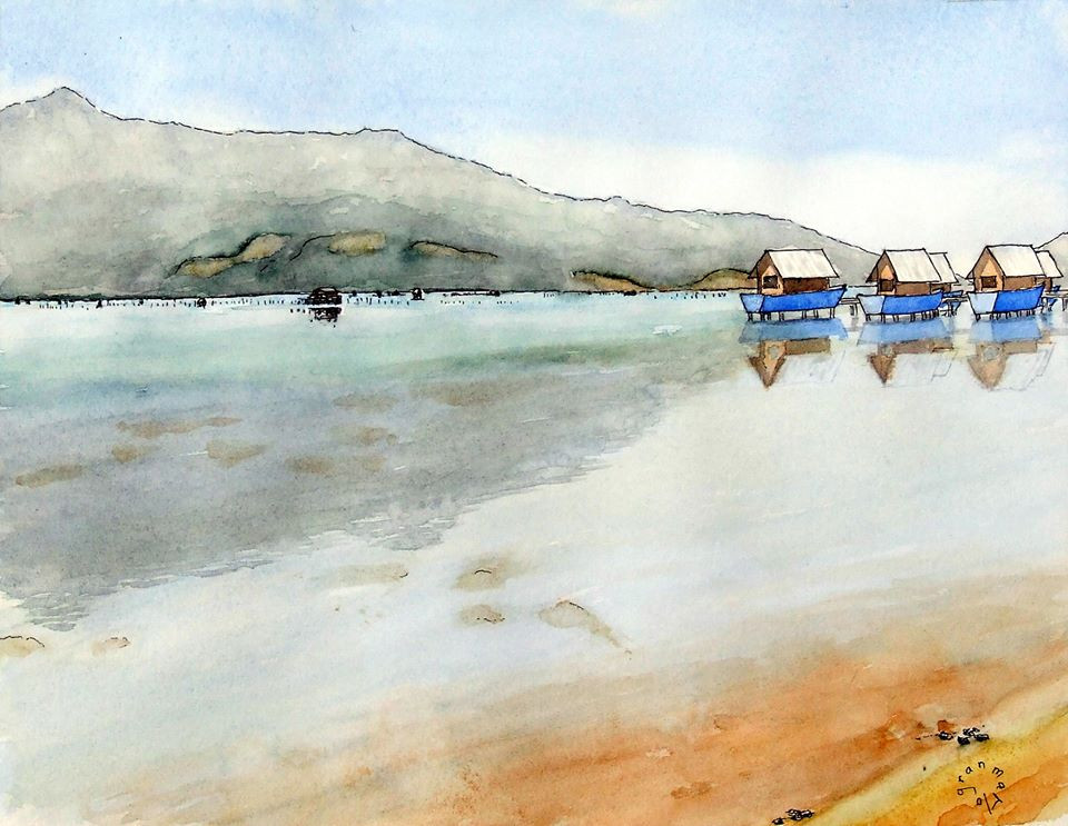 Du khách Pháp vẽ cảnh đẹp Việt Nam, gửi cho bạn bè về đất nước chống COVID-19 hiệu quả ảnh 2