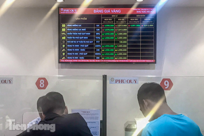 Phố vàng Hà Nội đìu hiu giữa 'cơn bão' giá lịch sử ảnh 7