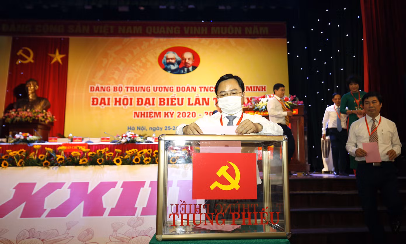 Bầu 25 đồng chí vào Ban Chấp hành Đảng bộ T.Ư Đoàn nhiệm kỳ 2020 - 2025 ảnh 7