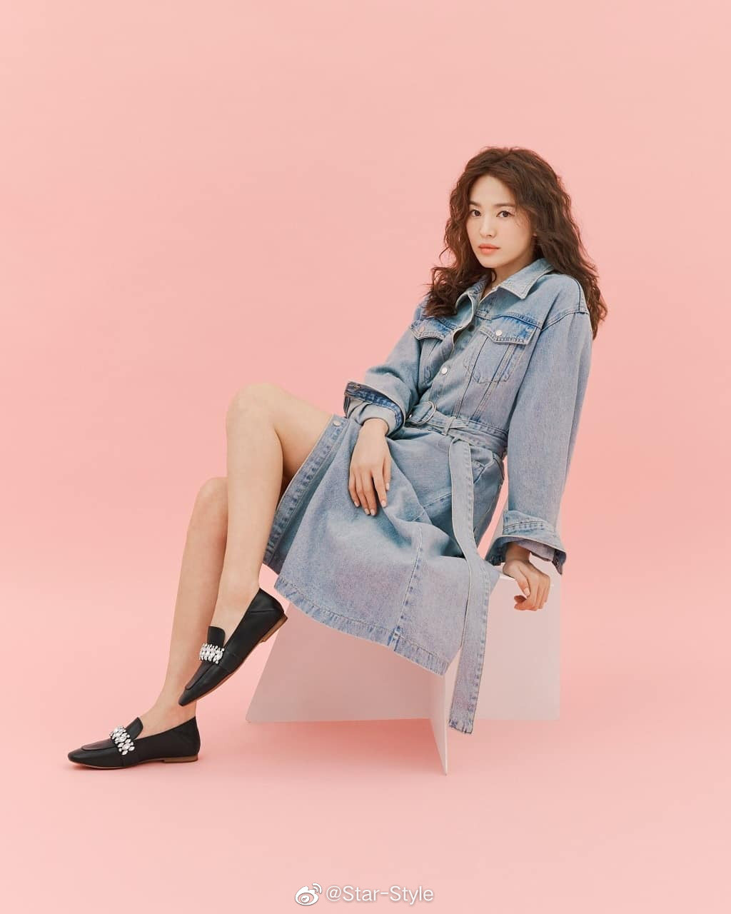 Song Hye Kyo tóc xù xinh đẹp ngất ngây trong loạt ảnh tung đúng Valentine ảnh 10