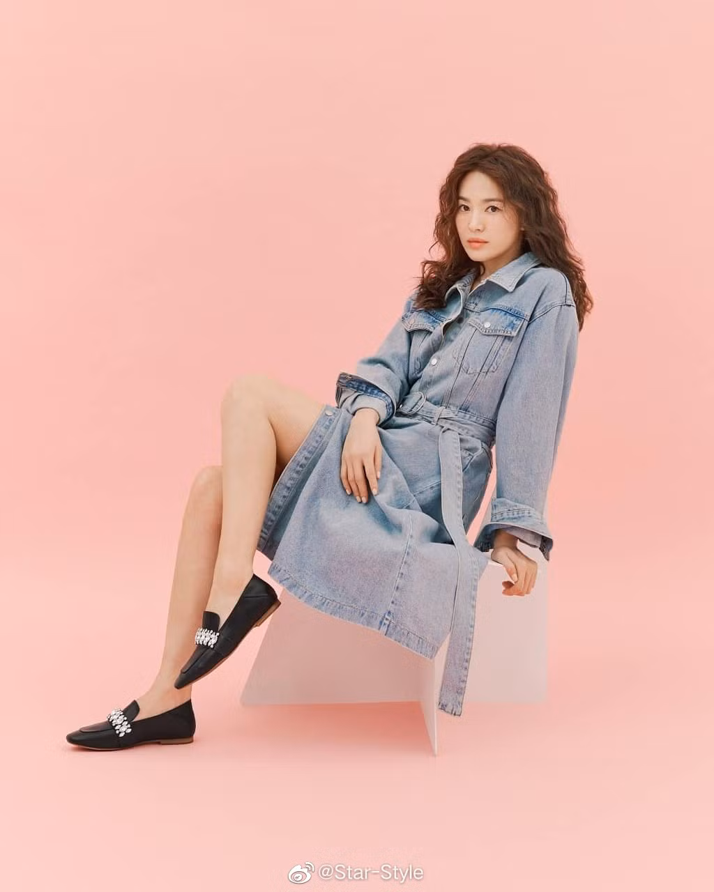 Song Hye Kyo tóc xù xinh đẹp ngất ngây trong loạt ảnh tung đúng Valentine ảnh 10