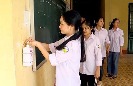 Yên Bái: Phun khử khuẩn 100% điểm thi tốt nghiệp THPT năm 2020 ảnh 1