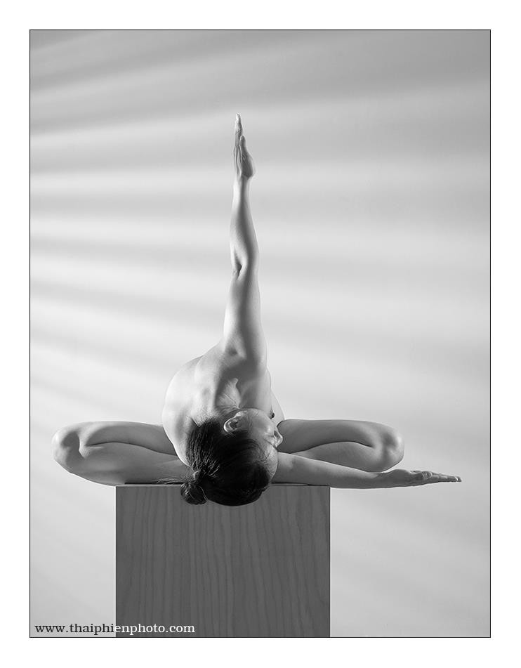 Thái Phiên ra sách ảnh nude yoga độc bản tặng người mẫu ruột ảnh 3