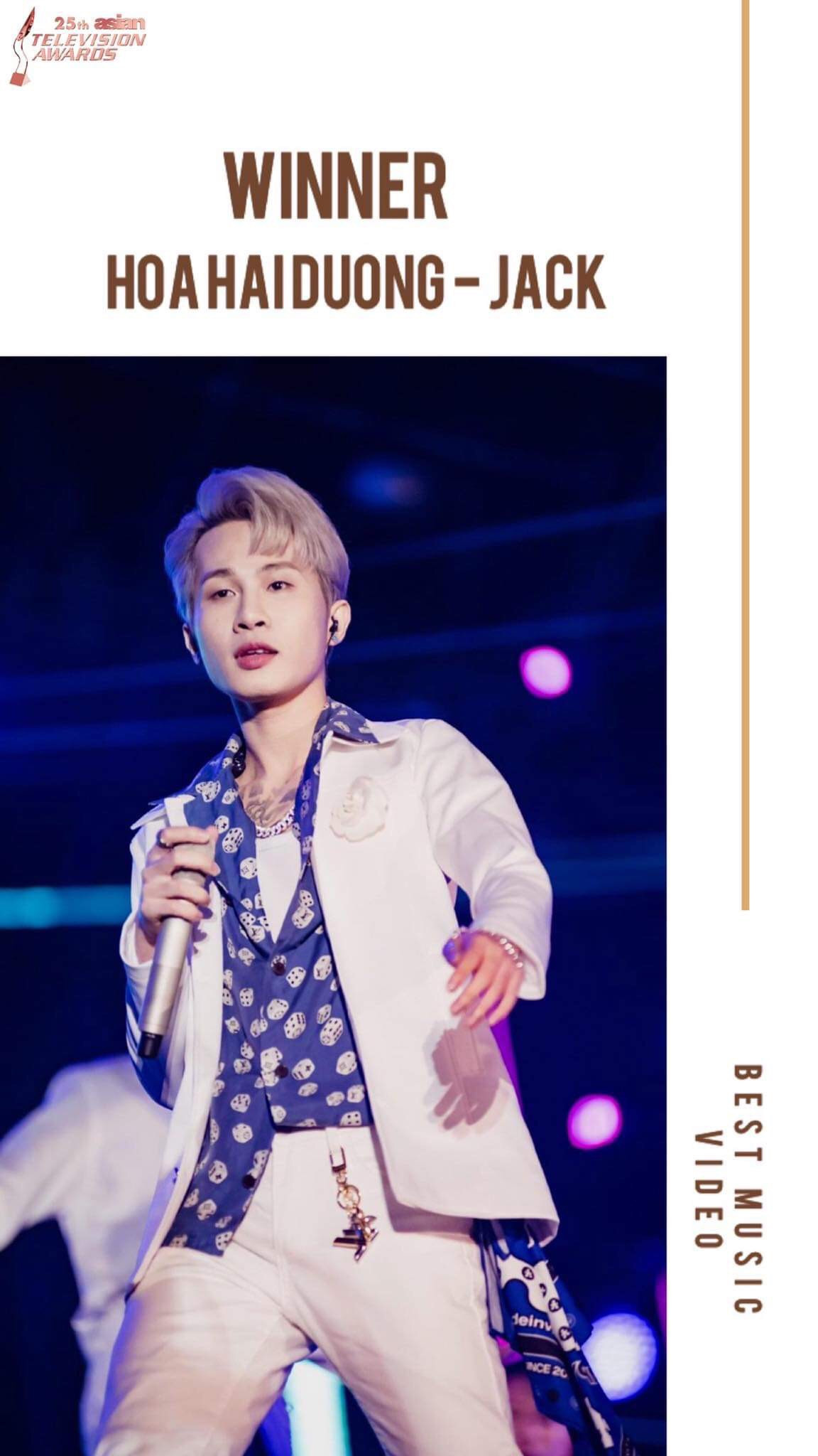 Lần đầu tiên, một rapper Việt Nam đoạt giải thưởng lớn của Truyền hình châu Á ảnh 1