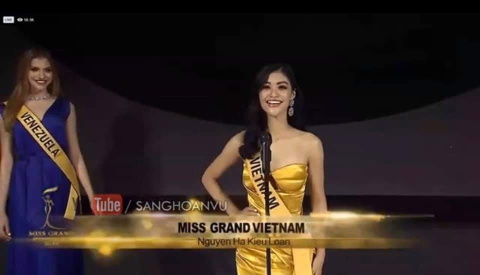 Xuất hiện cuối cùng, Kiều Loan đội vương miện như veddette ở họp báo Miss Grand ảnh 3