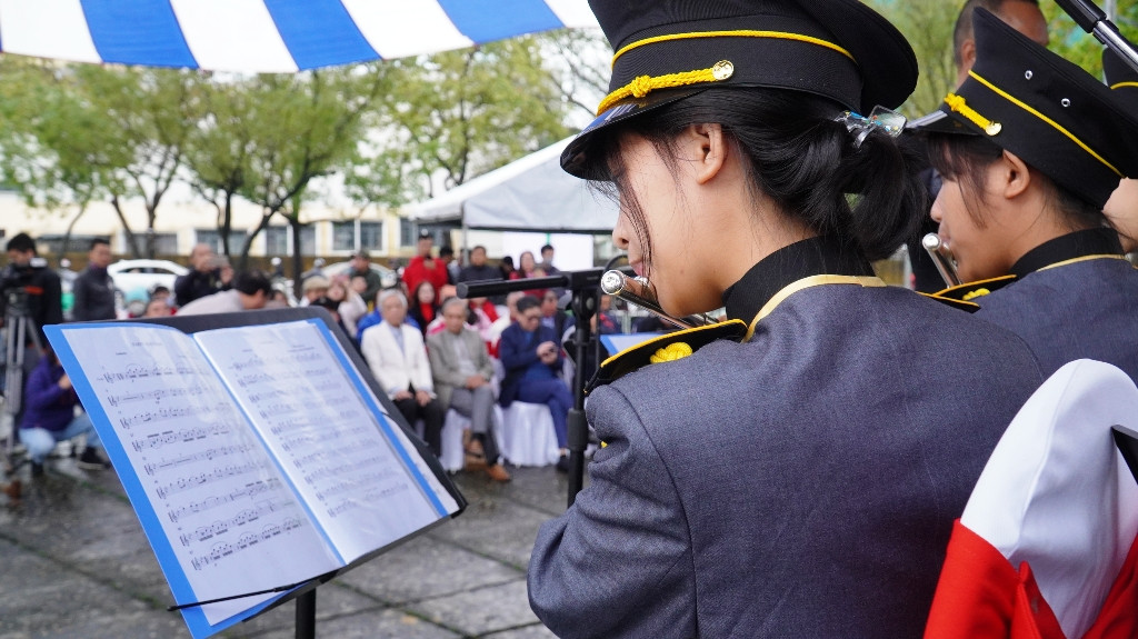 Huế: Lần đầu tiên, 40 nghệ sĩ ‘kèn Tây’ diễn Nhã nhạc Cung đình mừng năm mới ảnh 10