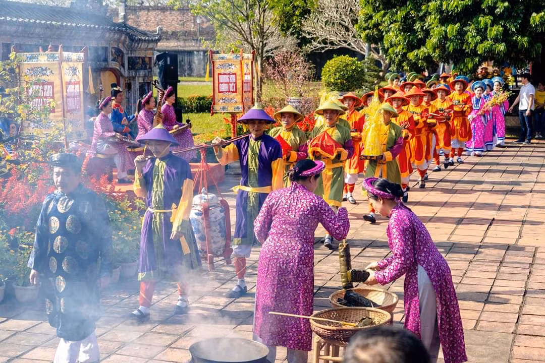 Mãn nhãn với ‘Hương xưa bánh Tết’ trong Hoàng cung Huế ảnh 2