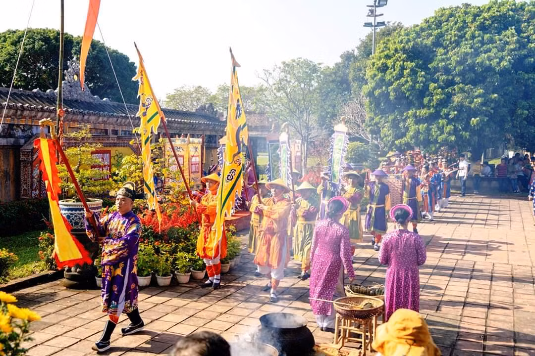 Mãn nhãn với ‘Hương xưa bánh Tết’ trong Hoàng cung Huế ảnh 8