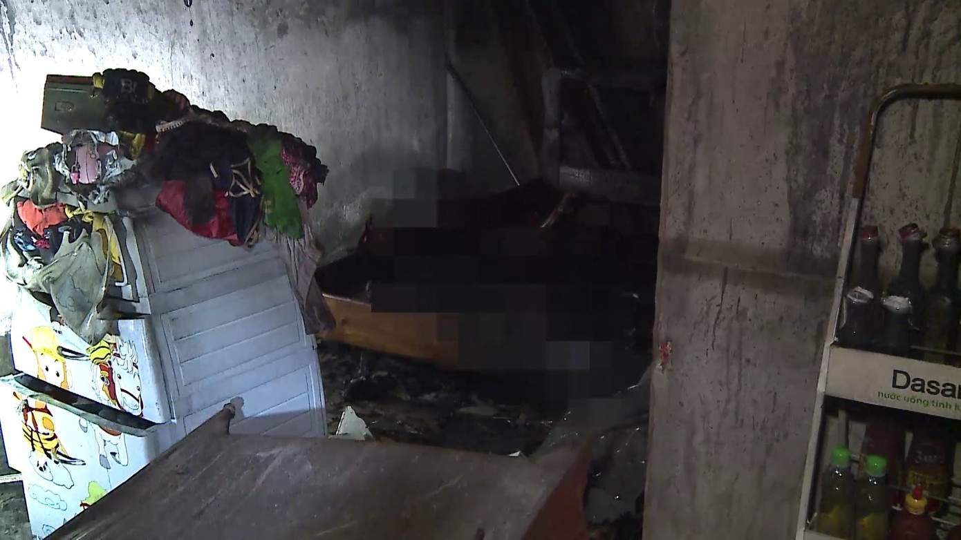 Hiện trường kinh hoàng vụ cha tẩm xăng thiêu sống 2 con khiến 3 người tử vong ảnh 8