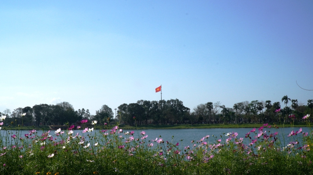 Huế khoác áo hoa rực rỡ sắc màu chiều 30 Tết ảnh 5