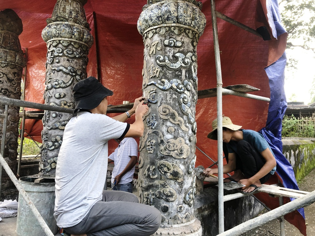 Sau trùng tu, ngôi cổ tự nổi tiếng bậc nhất xứ Huế bây giờ ra sao? ảnh 10