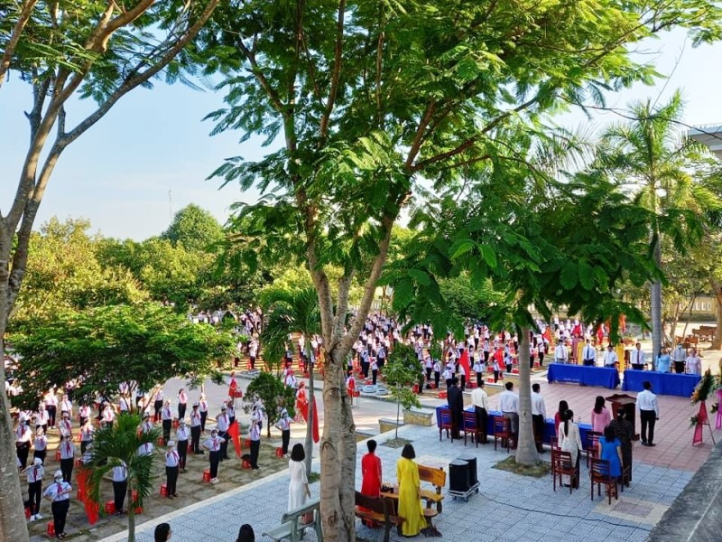 Lễ khai giảng đặc biệt trong mùa COVID-19: Nơi trực tuyến, nơi khai giảng trong lớp học ảnh 3