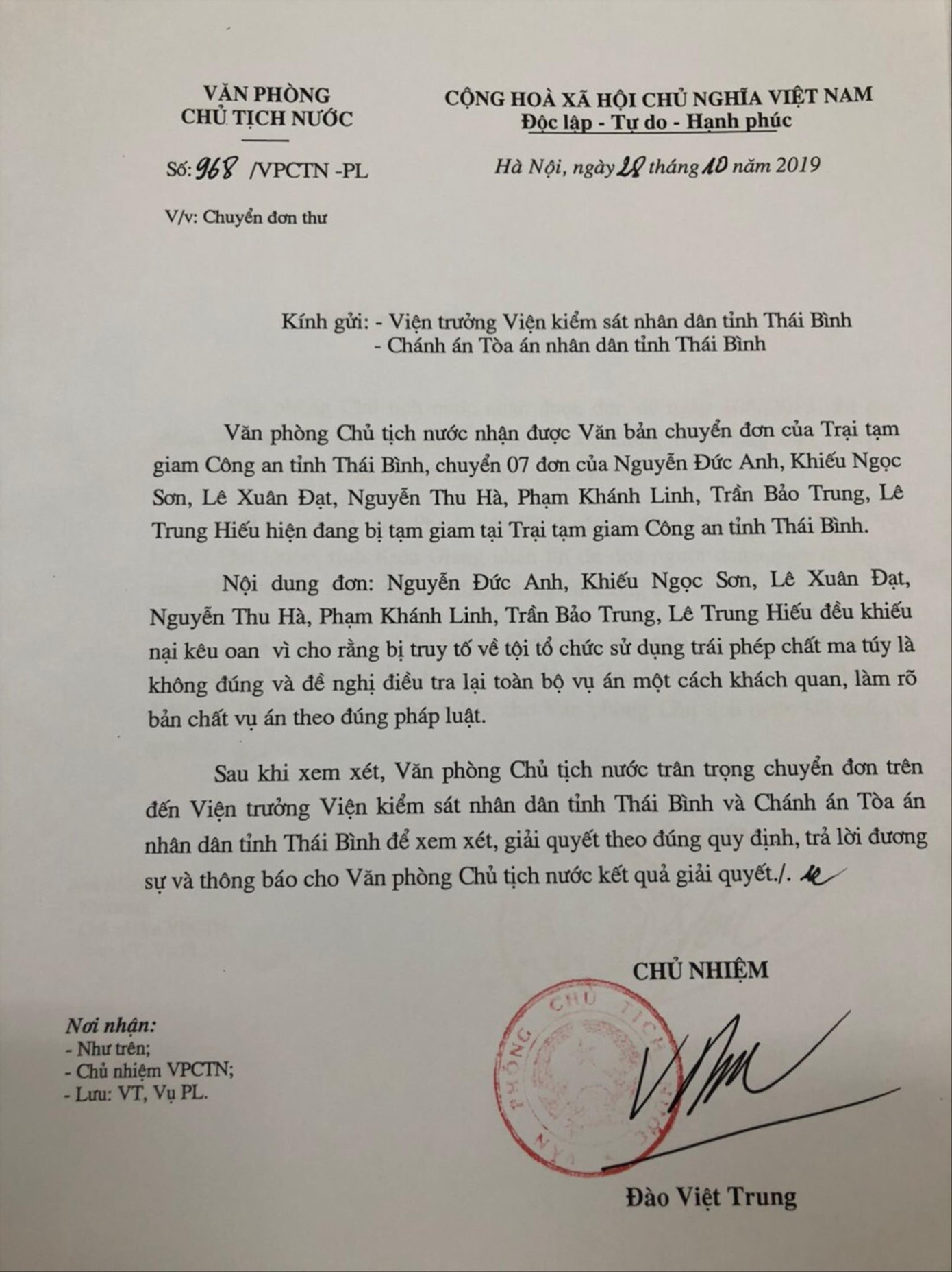 Làm rõ vụ 'ma túy đêm tân hôn' tại Thái Bình ảnh 1