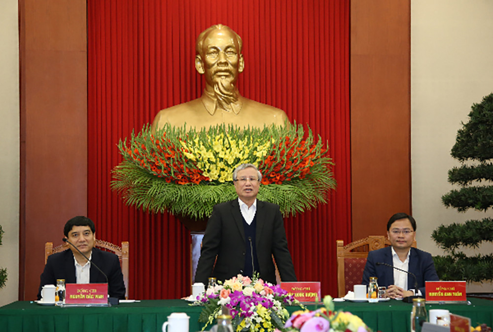 Thường trực Ban Bí thư Trần Quốc Vượng gặp mặt các Thầy thuốc trẻ tiêu biểu ảnh 1