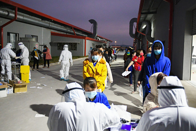 Hàng ngàn sinh viên y khoa chi viện Hải Dương, Quảng Ninh dập dịch COVID-19 ảnh 2