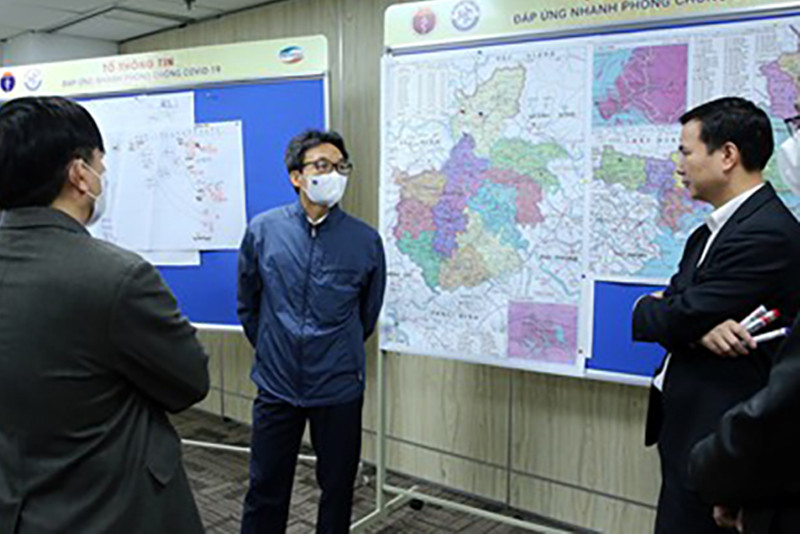 Hàng trăm sinh viên hỗ trợ công tác truy vết, theo dấu ca nhiễm COVID-19 ảnh 1