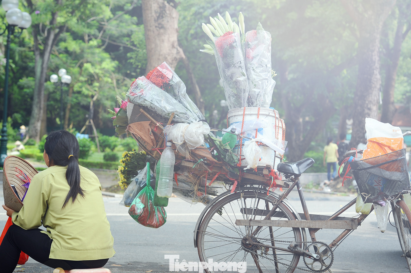 Hương sen toả ngát phố phường Hà Nội ảnh 12