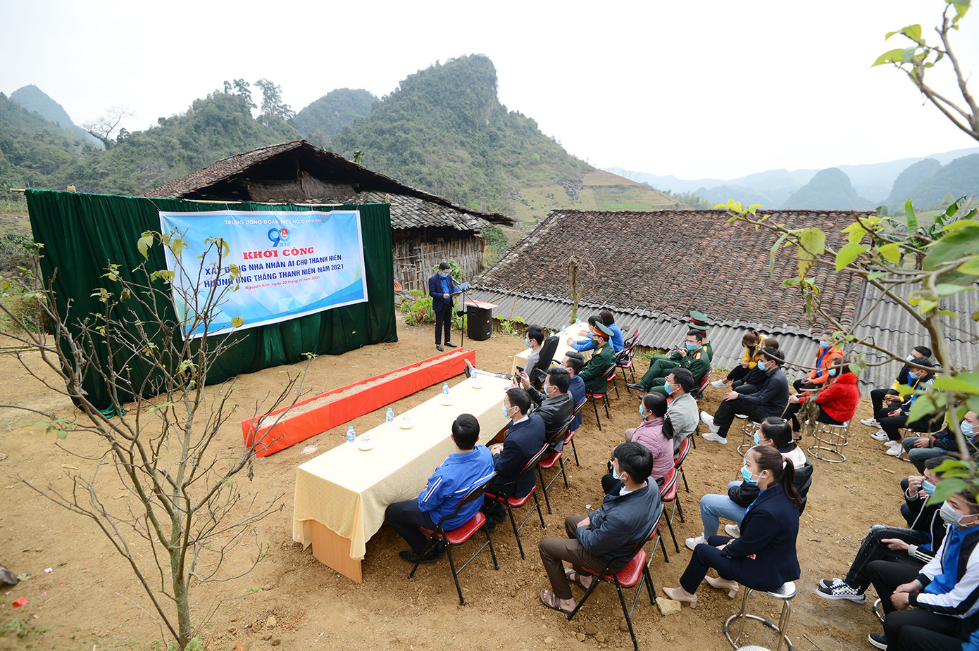 Khởi công xây tặng “Ngôi nhà 100 đồng” cho thanh niên Cao Bằng ảnh 2