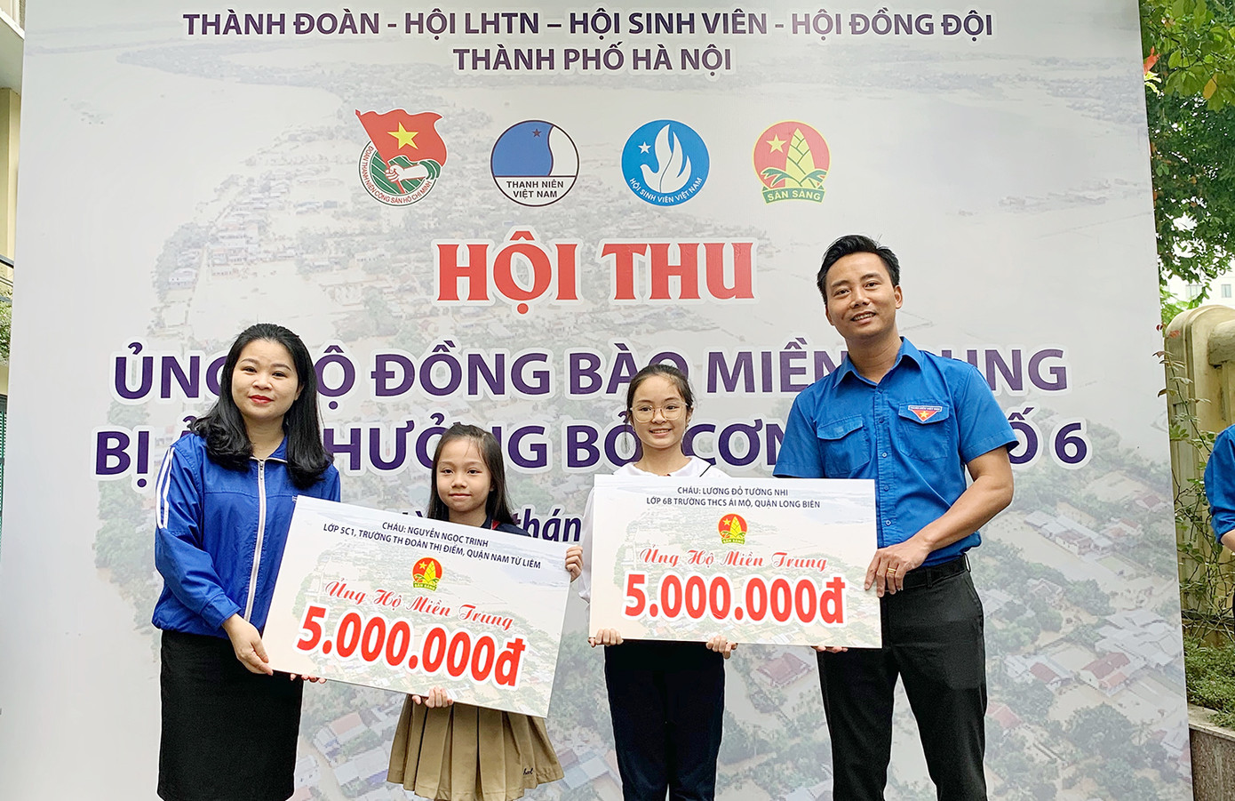 Tuổi trẻ Thủ đô ủng hộ nguồn lực, hỗ trợ đồng bào miền Trung ảnh 1