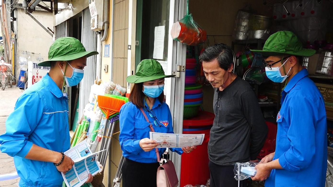 Dấu ấn thanh niên trên mặt trận phòng, chống COVID-19 ảnh 1