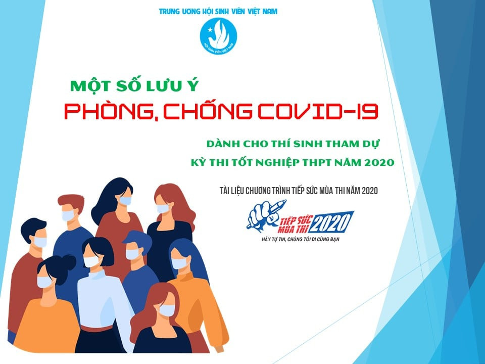 Chương trình “Tiếp sức mùa thi” thực hiện các biện pháp phòng chống dịch COVID-19 ảnh 1